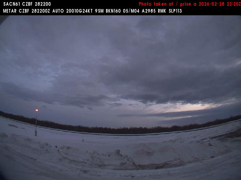Web Cam image of Bathurst Airport (South)
