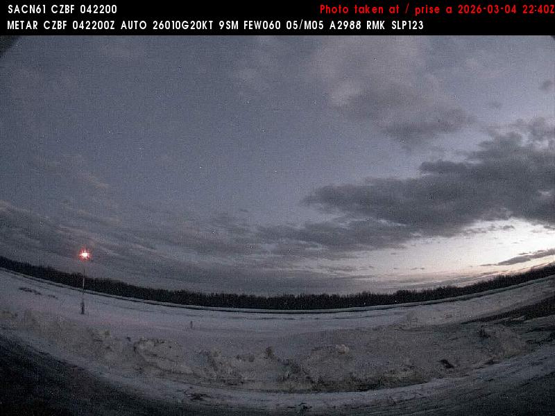 Web Cam image of Bathurst Airport (South)