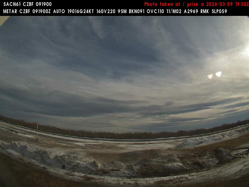 Web Cam image of Bathurst Airport (South)