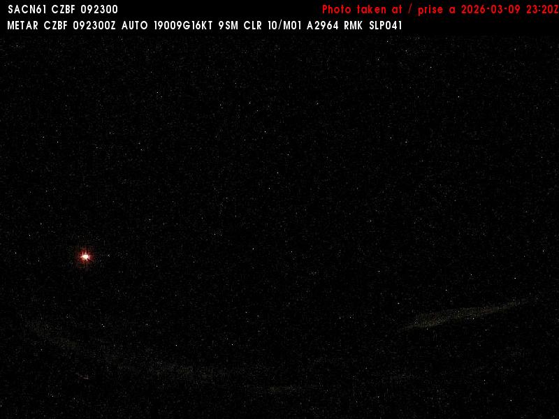 Web Cam image of Bathurst Airport (South)