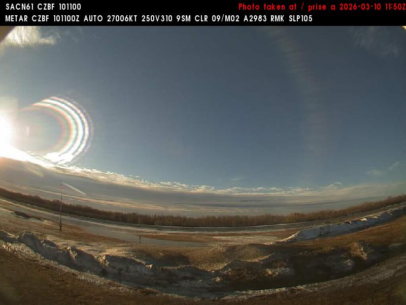 Web Cam image of Bathurst Airport (South)