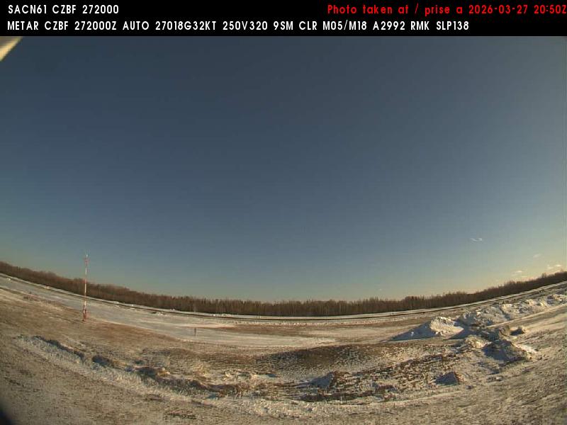 Web Cam image of Bathurst Airport (South)