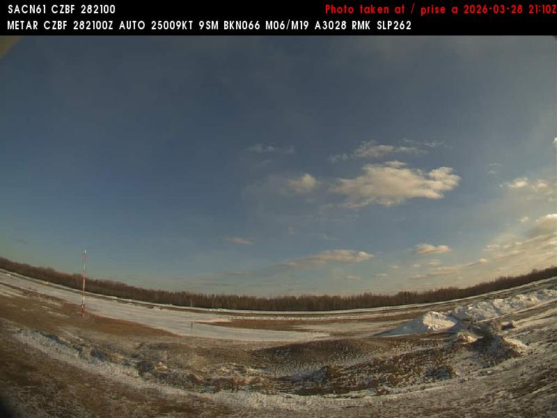 Web Cam image of Bathurst Airport (South)