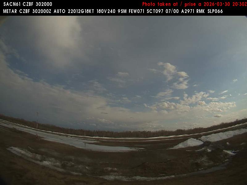 Web Cam image of Bathurst Airport (South)