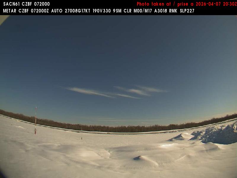 Web Cam image of Bathurst Airport (South)