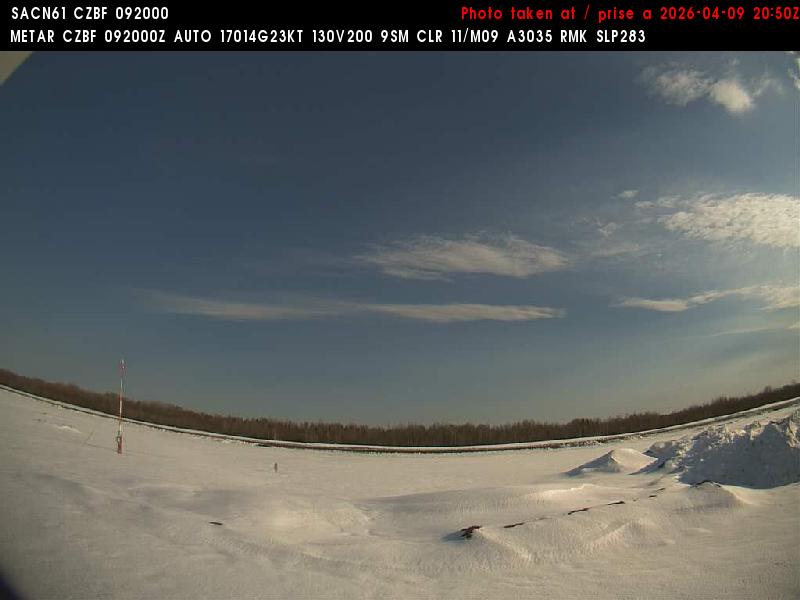 Web Cam image of Bathurst Airport (South)