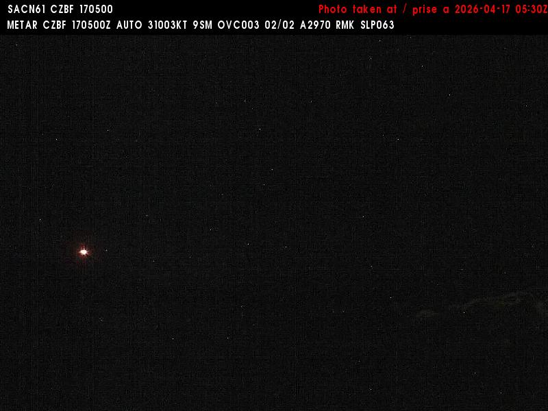 Web Cam image of Bathurst Airport (South)