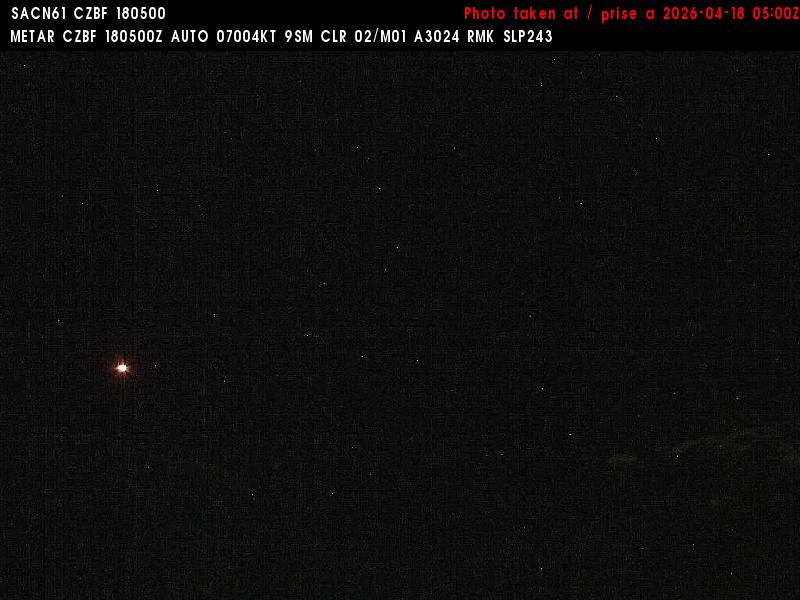 Web Cam image of Bathurst Airport (South)