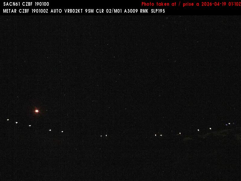 Web Cam image of Bathurst Airport (South)