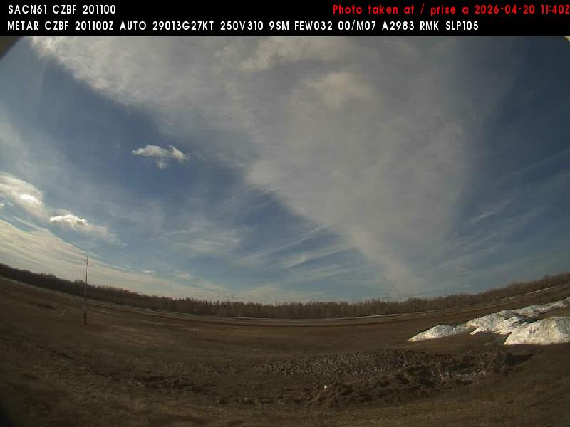 Web Cam image of Bathurst Airport (South)