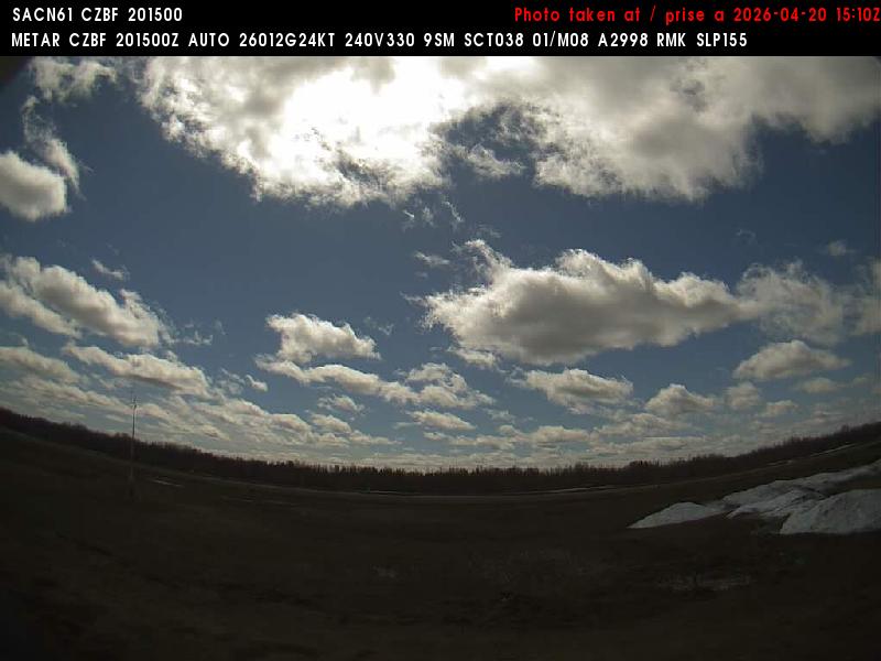 Web Cam image of Bathurst Airport (South)