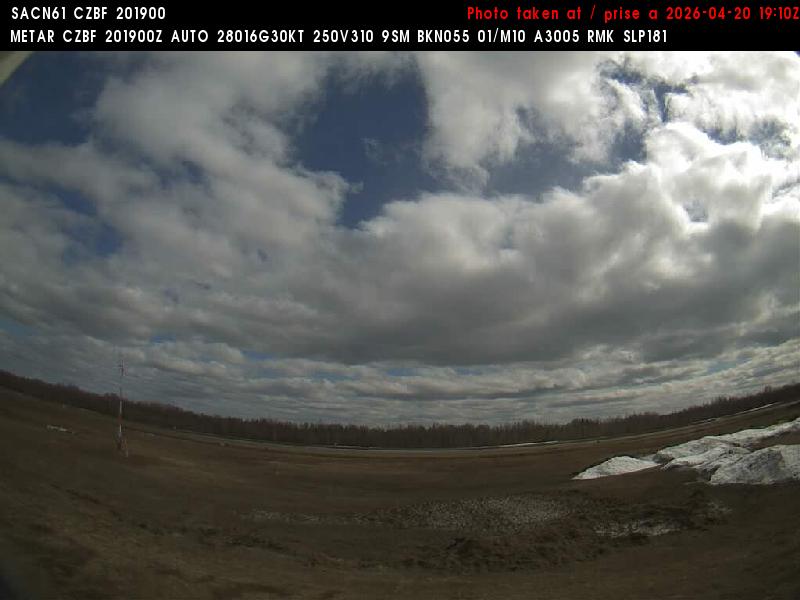 Web Cam image of Bathurst Airport (South)
