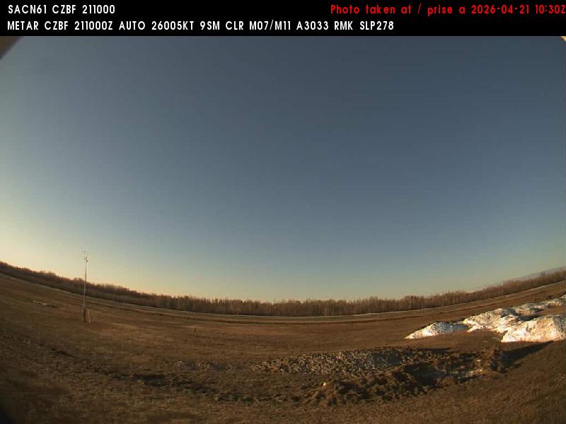 Web Cam image of Bathurst Airport (South)