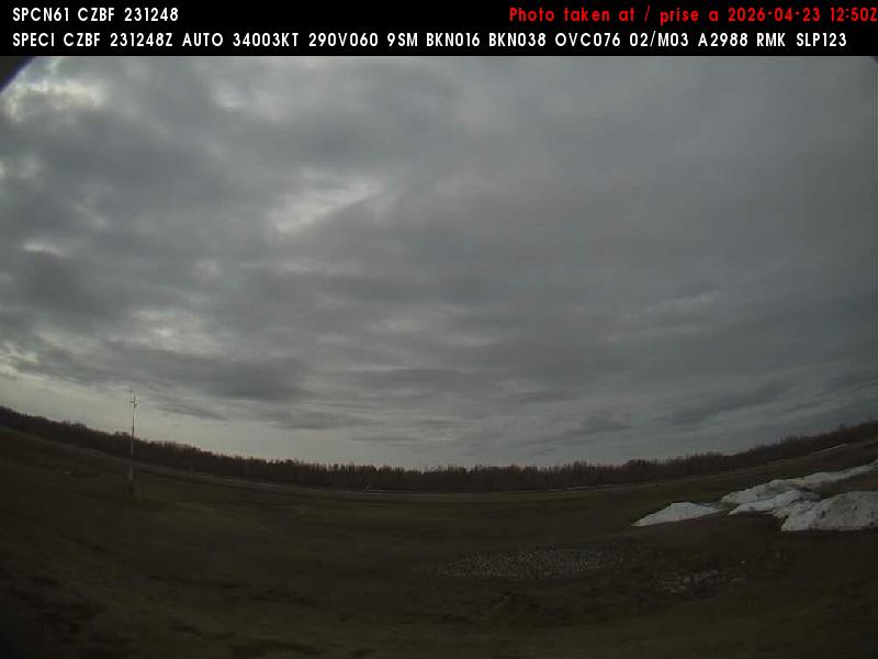 Web Cam image of Bathurst Airport (South)