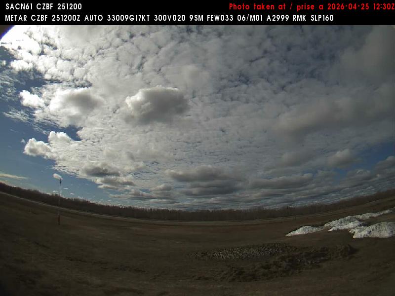 Web Cam image of Bathurst Airport (South)