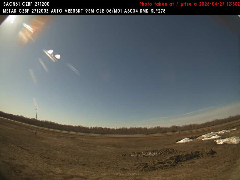 Web Cam image of Bathurst Airport (South)