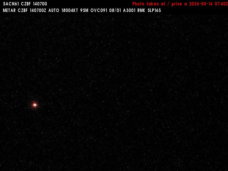 Web Cam image of Bathurst Airport (South)