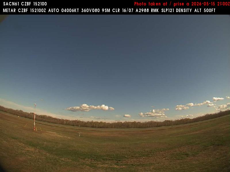 Web Cam image of Bathurst Airport (South)