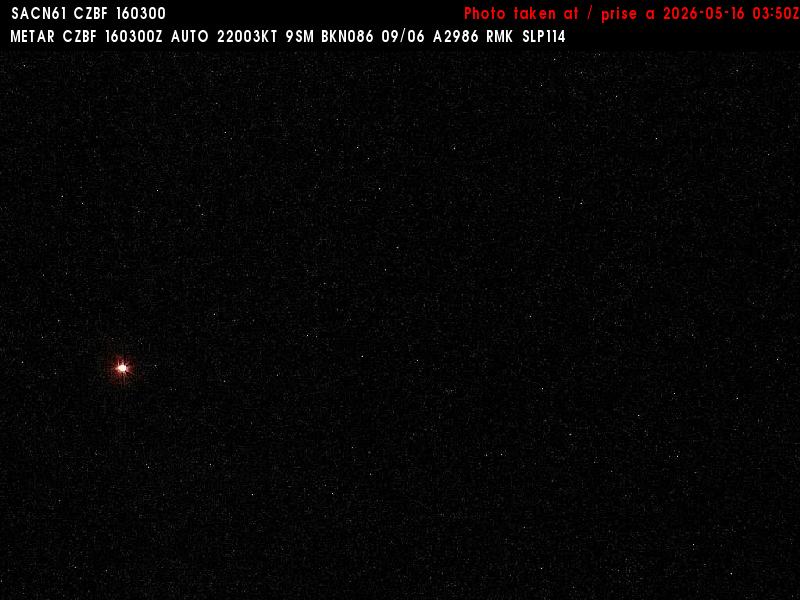 Web Cam image of Bathurst Airport (South)