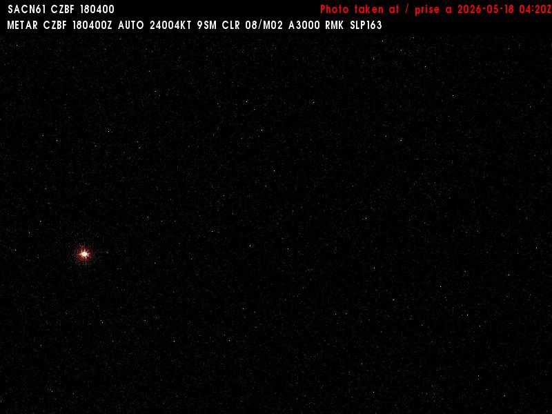 Web Cam image of Bathurst Airport (South)