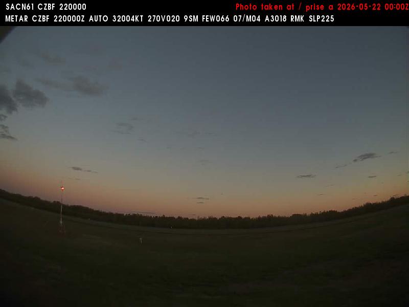 Web Cam image of Bathurst Airport (South)
