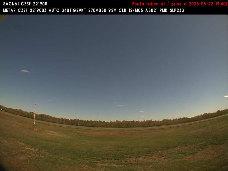 Web Cam image of Bathurst Airport (South)