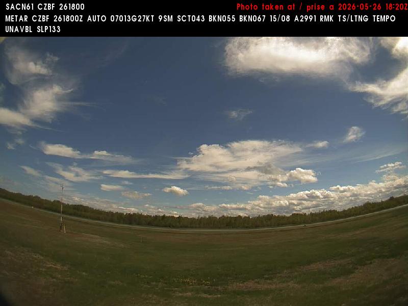 Web Cam image of Bathurst Airport (South)