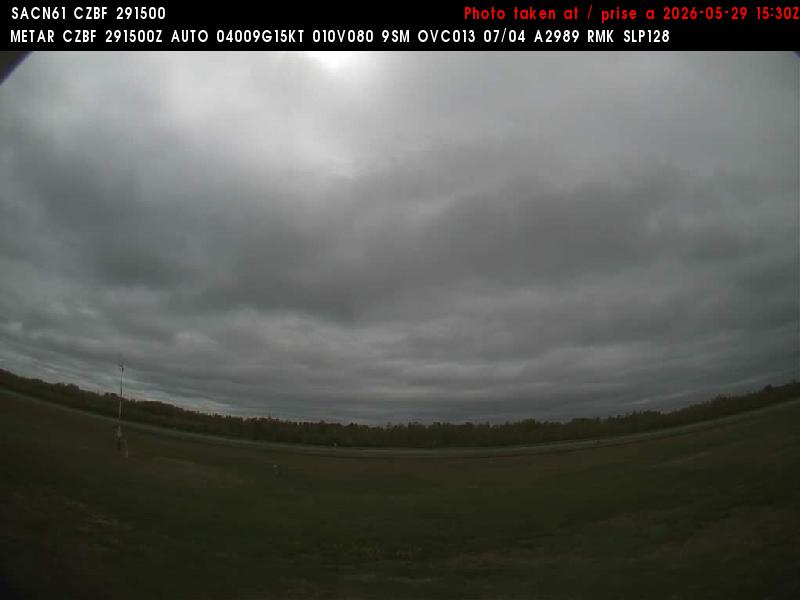 Web Cam image of Bathurst Airport (South)