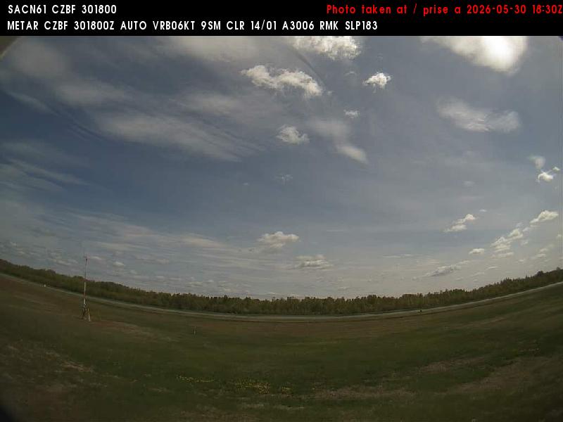 Web Cam image of Bathurst Airport (South)