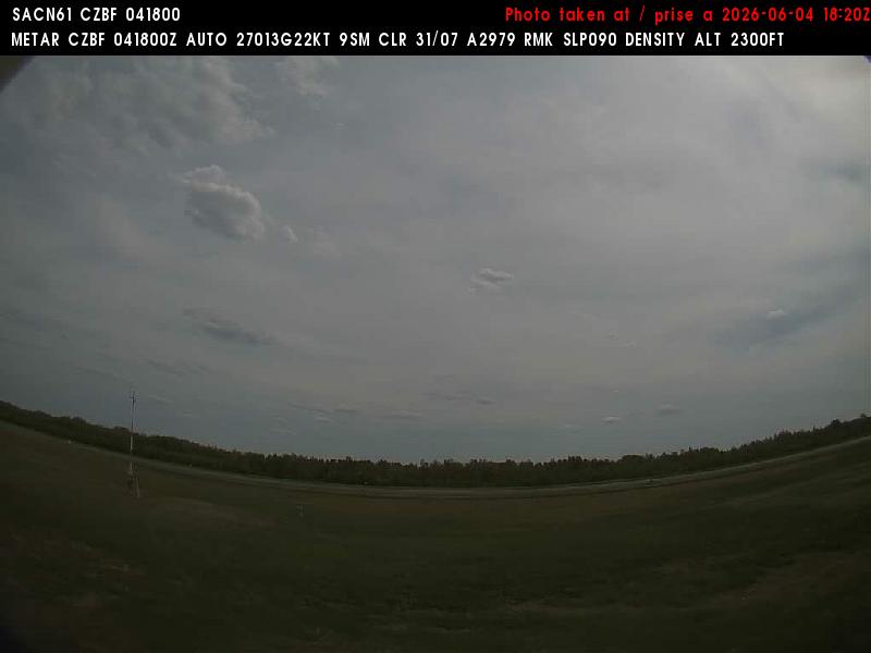 Web Cam image of Bathurst Airport (South)