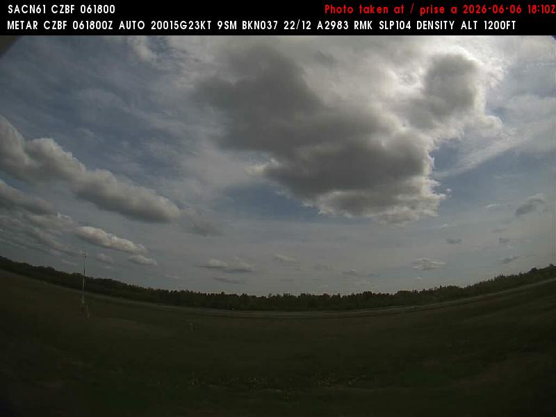 Web Cam image of Bathurst Airport (South)