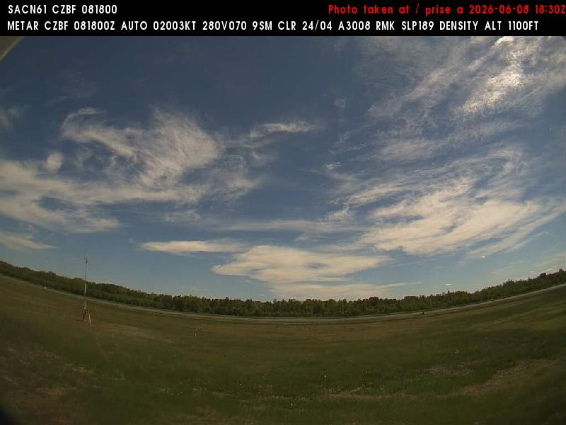 Web Cam image of Bathurst Airport (South)