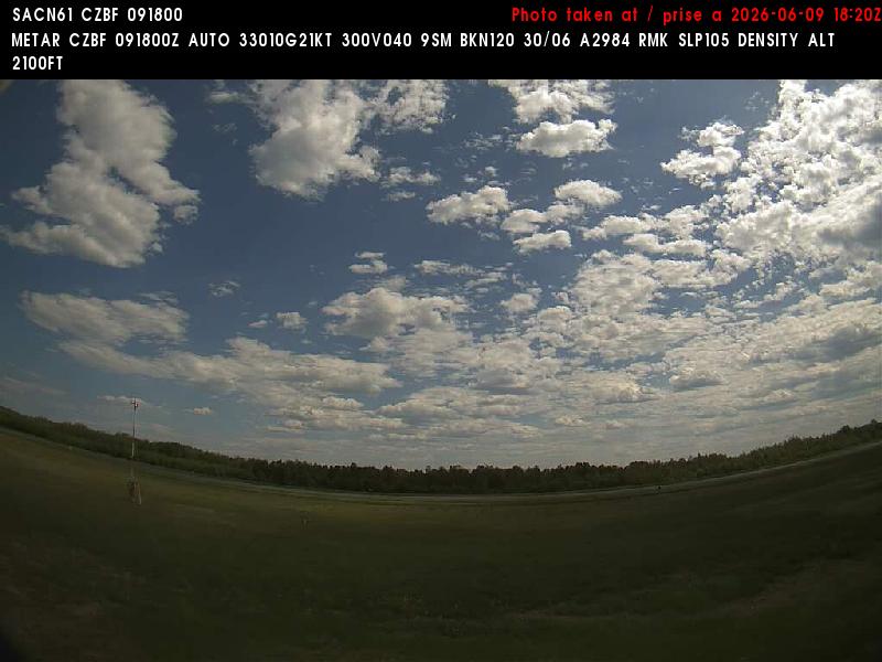 Web Cam image of Bathurst Airport (South)