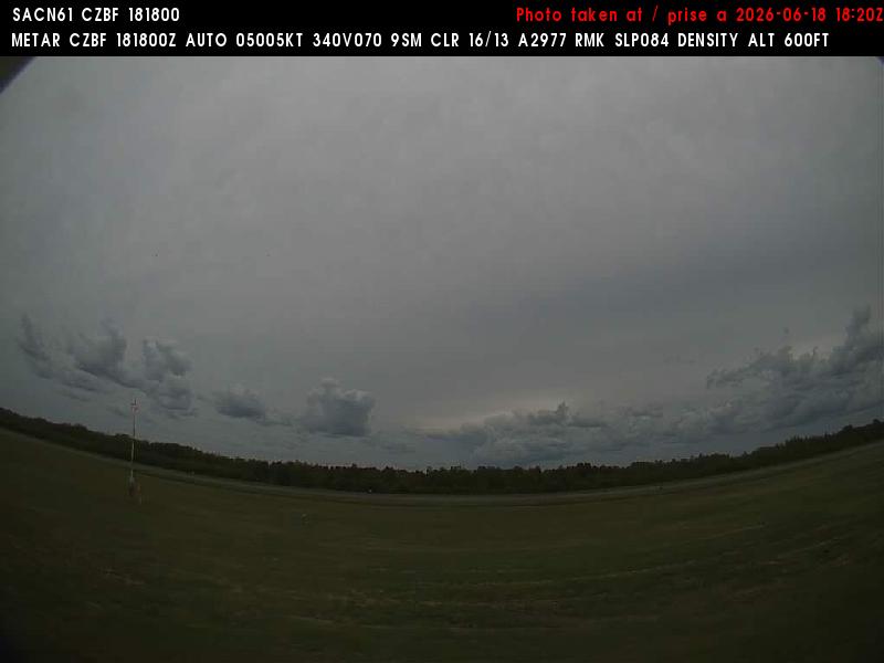 Web Cam image of Bathurst Airport (South)