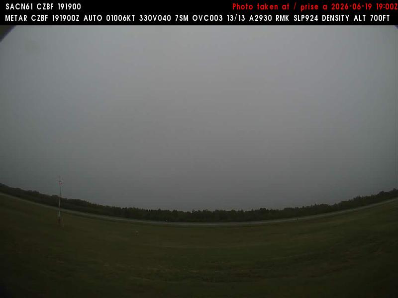 Web Cam image of Bathurst Airport (South)