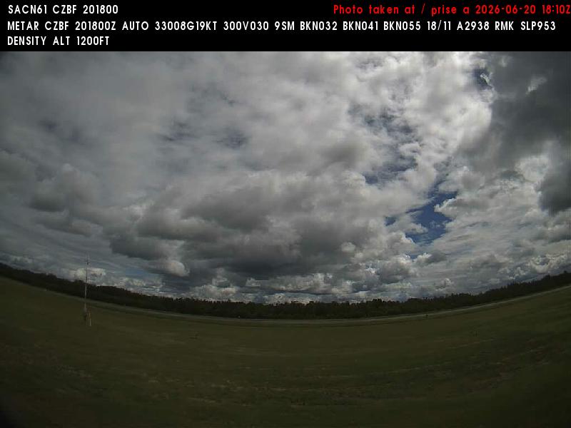 Web Cam image of Bathurst Airport (South)