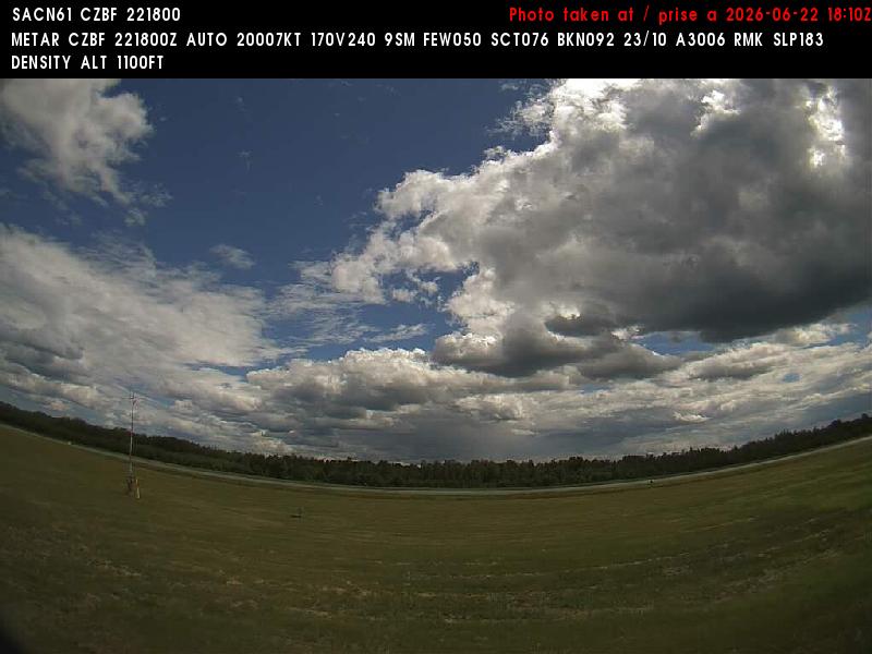 Web Cam image of Bathurst Airport (South)