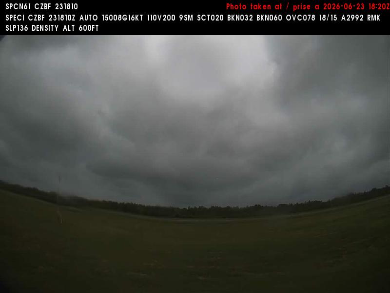 Web Cam image of Bathurst Airport (South)