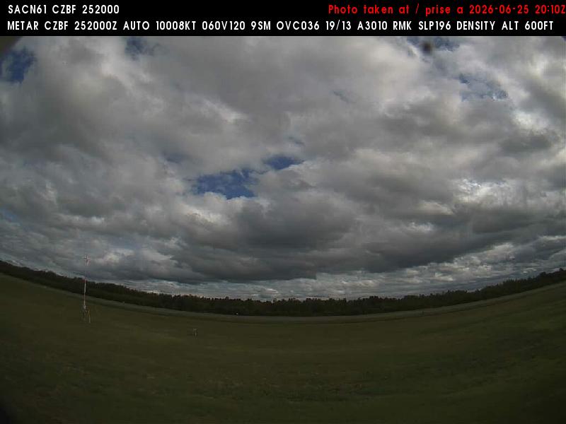 Web Cam image of Bathurst Airport (South)
