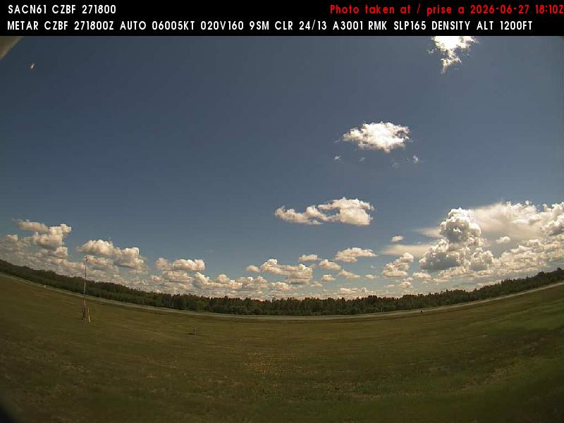 Web Cam image of Bathurst Airport (South)