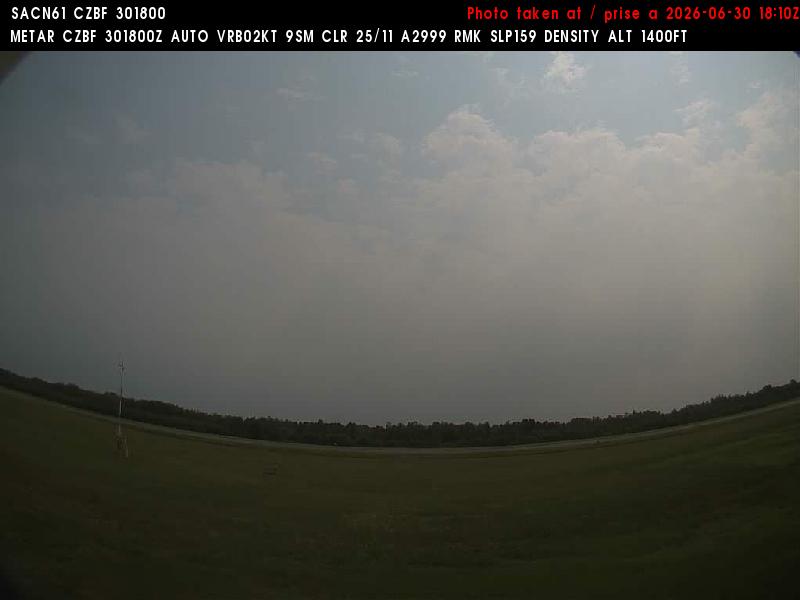 Web Cam image of Bathurst Airport (South)