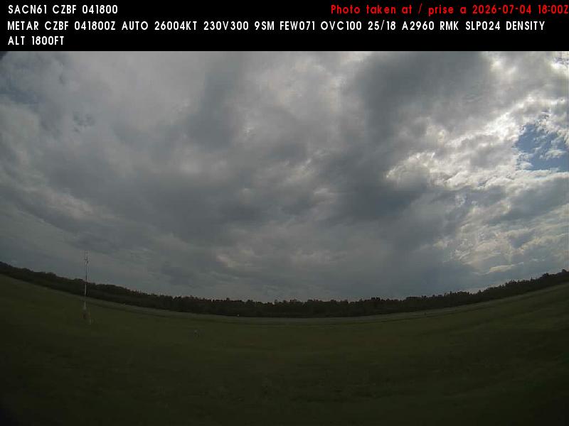 Web Cam image of Bathurst Airport (South)