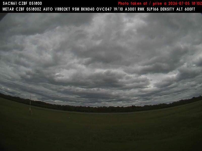 Web Cam image of Bathurst Airport (South)