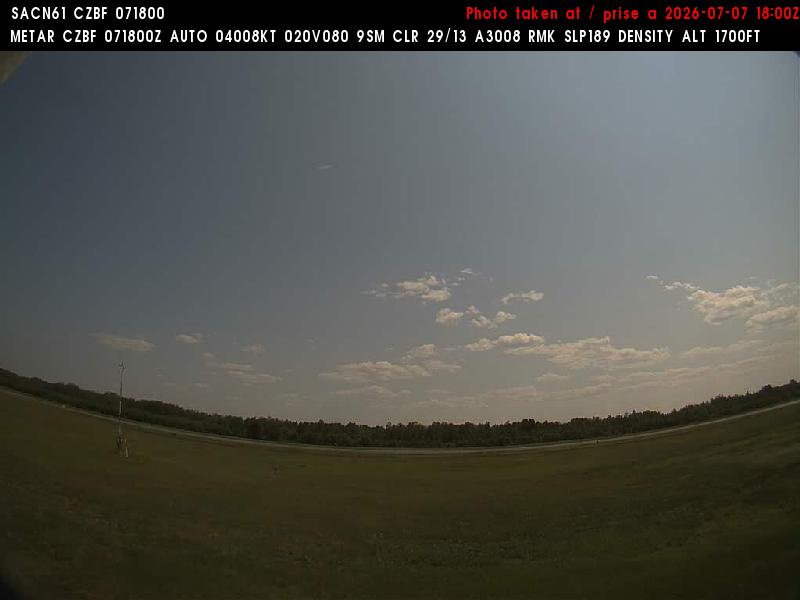 Web Cam image of Bathurst Airport (South)