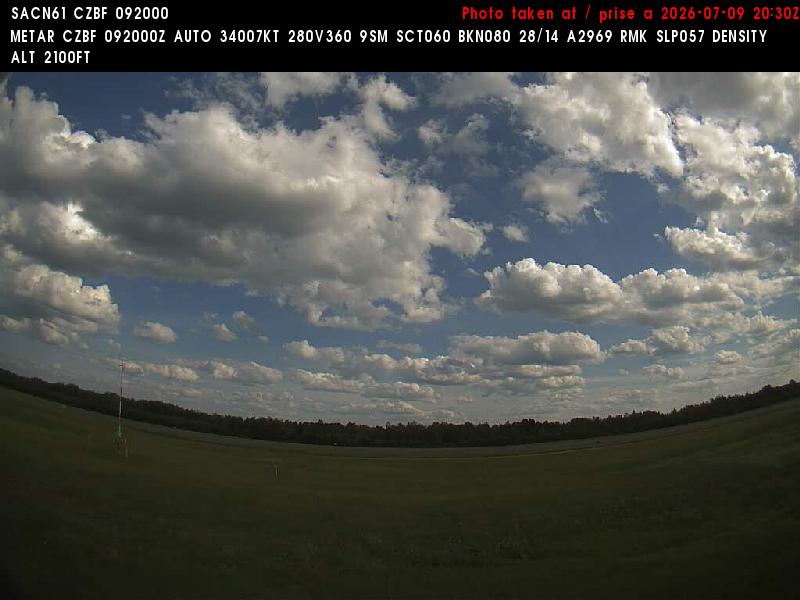 Web Cam image of Bathurst Airport (South)