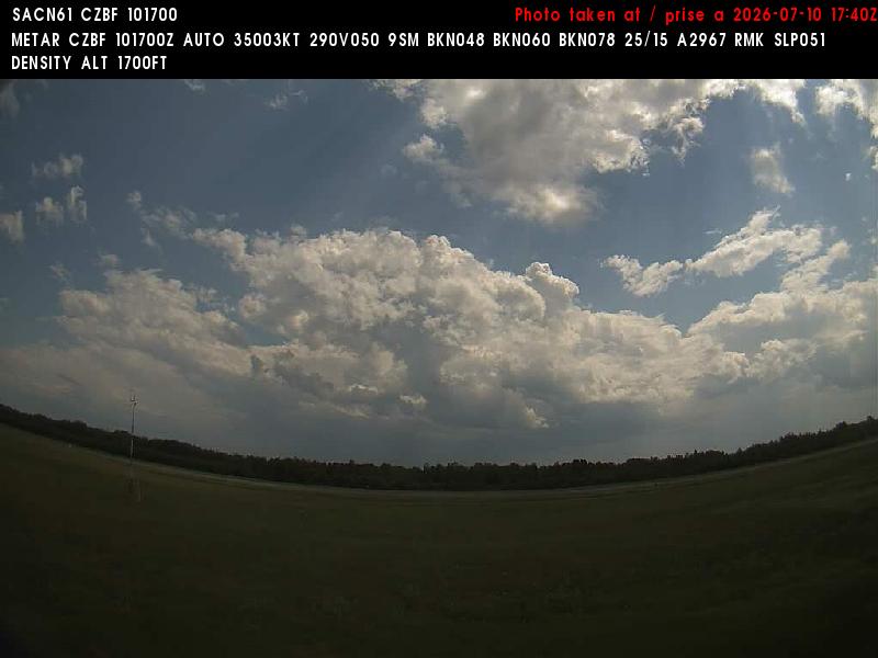 Web Cam image of Bathurst Airport (South)
