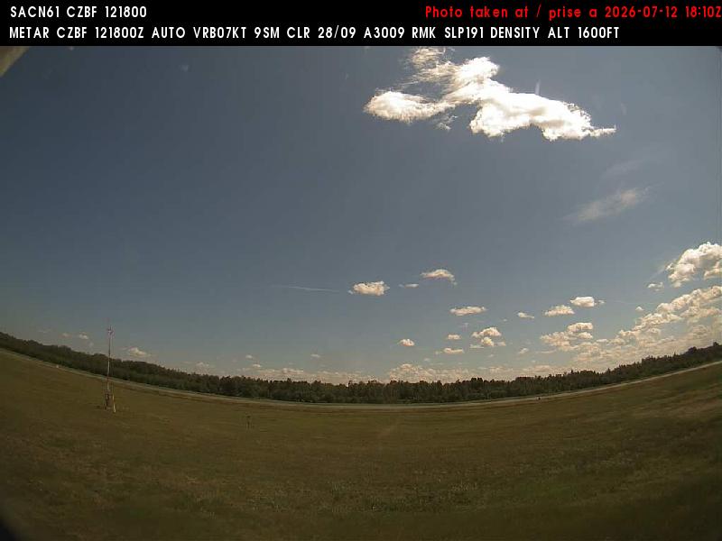 Web Cam image of Bathurst Airport (South)
