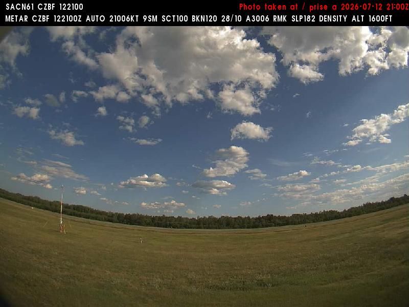 Web Cam image of Bathurst Airport (South)