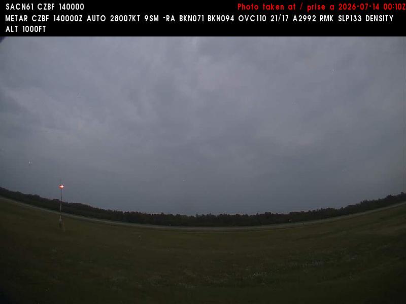 Web Cam image of Bathurst Airport (South)