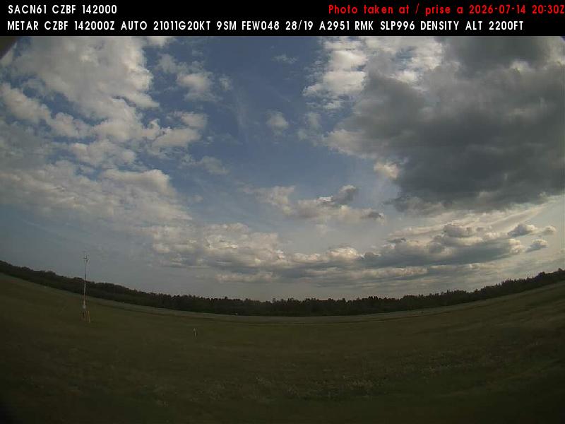 Web Cam image of Bathurst Airport (South)